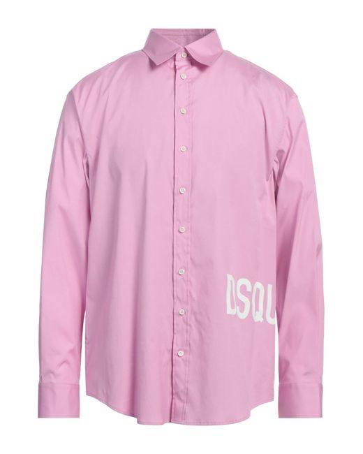 DSquared² Pink Shirt for men