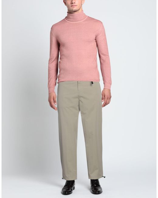 Dior Gray Khaki Pants Cotton, Polyamide, Pvc for men