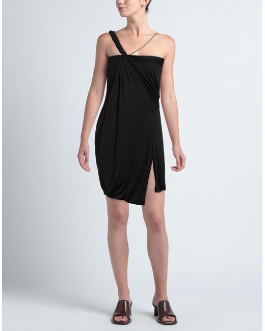 Helmut Lang Black Mini-Kleid