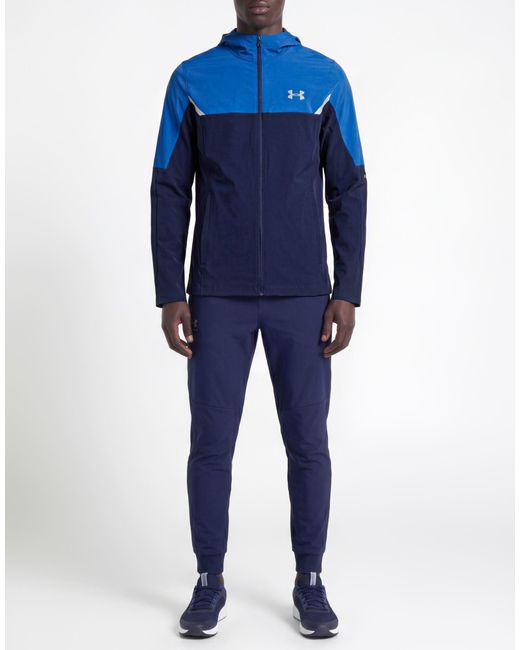 Under Armour Blue Midnight Jacket Polyester, Elastane for men