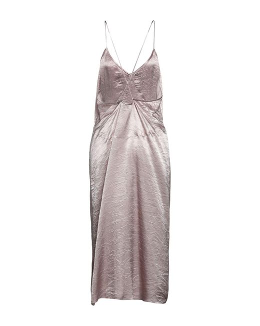 DSquared² Gray Midi Dress