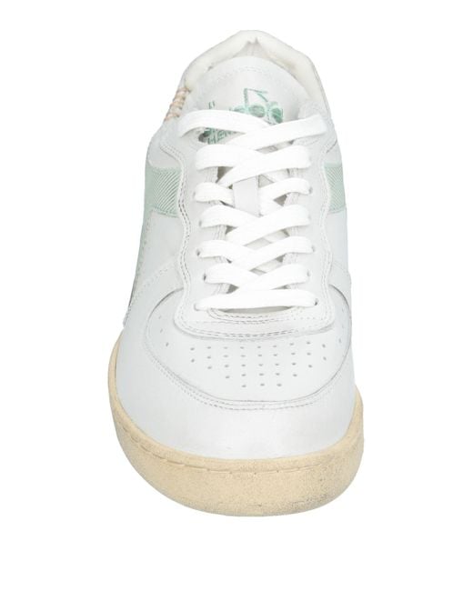 Diadora White Trainers