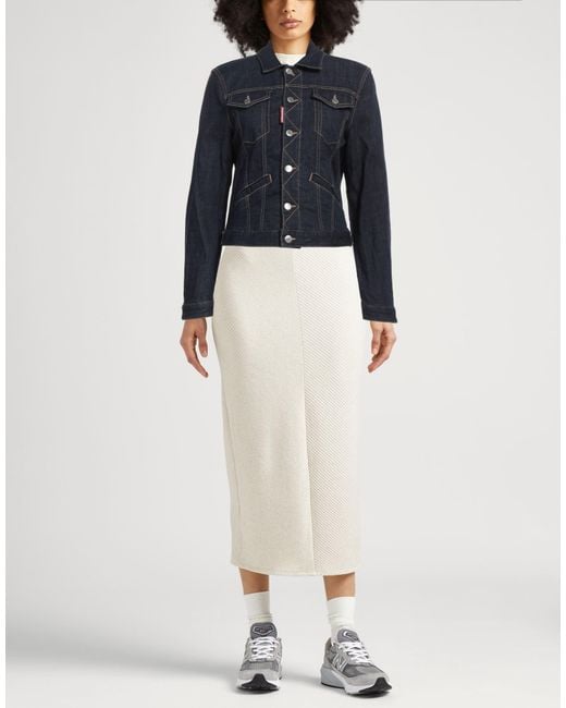 DSquared² Blue Denim Outerwear