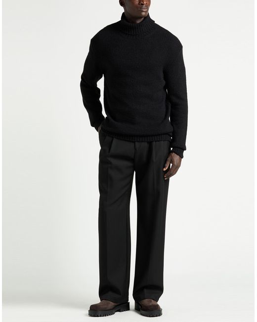 Stilosophy Black Turtleneck for men