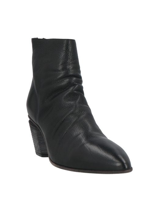 Officine Creative Black Ankle Boots Leather
