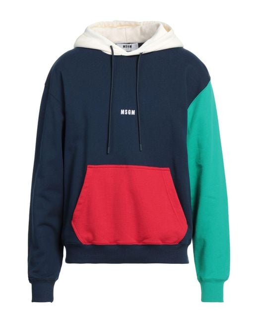 MSGM Sweatshirt in Blue für Herren