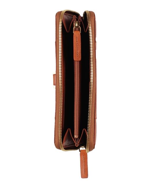 The Bridge Orange Brieftasche