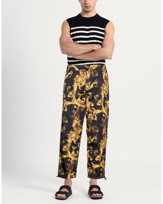 Versace Jeans Couture Black Trouser for men
