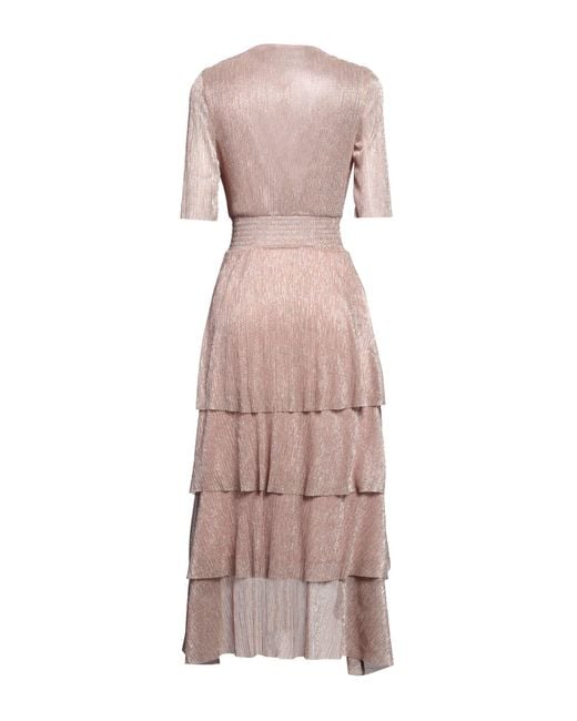 Maje Pink Midi-Kleid