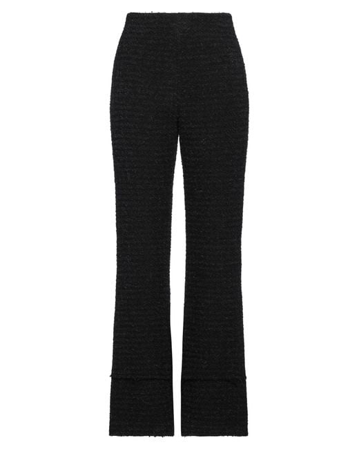 Erika Cavallini Semi Couture Black Pants Acrylic, Wool, Polyester, Polyamide