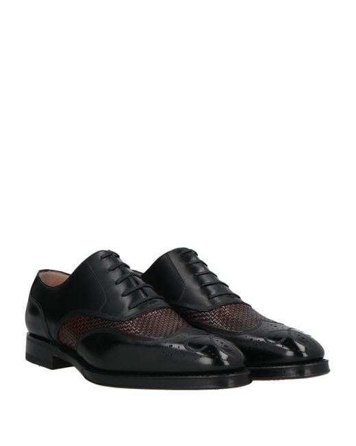 Stringate di Bally in Black da Uomo