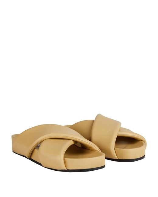 Jil Sander Natural Sandals for men