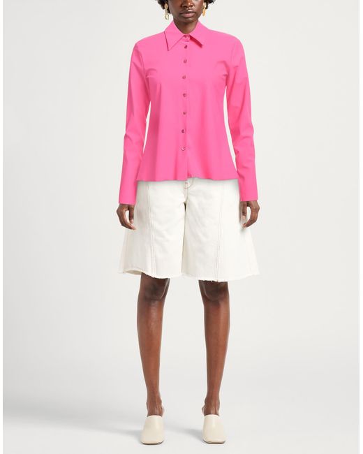 Maliparmi Pink Shirt Polyamide, Elastane