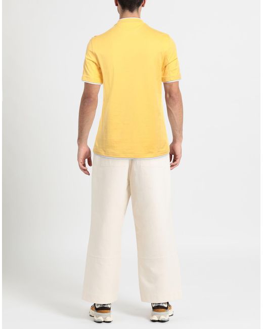 Brunello Cucinelli Yellow T-shirt for men