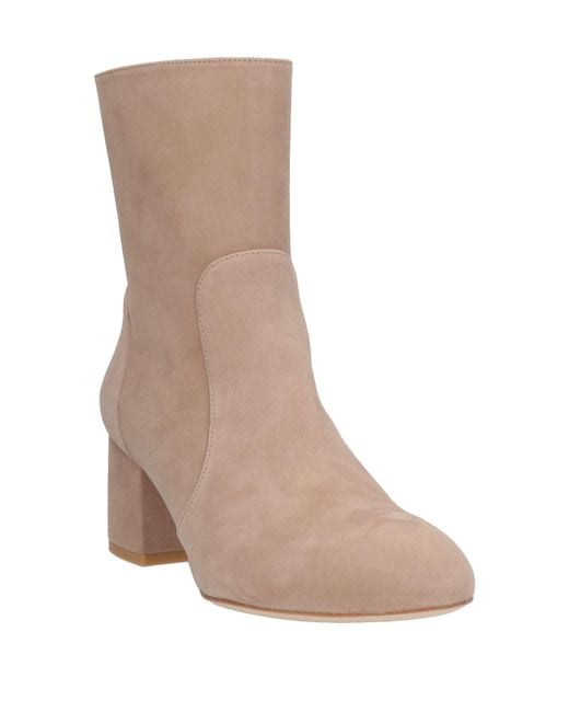 Stuart Weitzman Brown Ankle Boots Leather