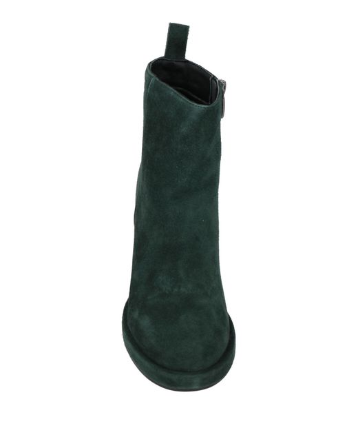 Manufacture D'essai Green Ankle Boots