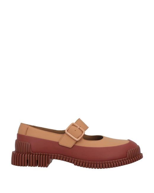 Camper Brown Ballet Flats