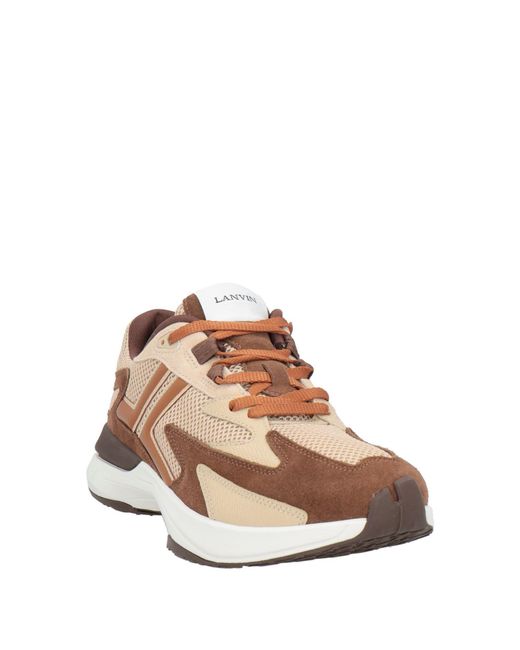 Lanvin Brown Trainers for men