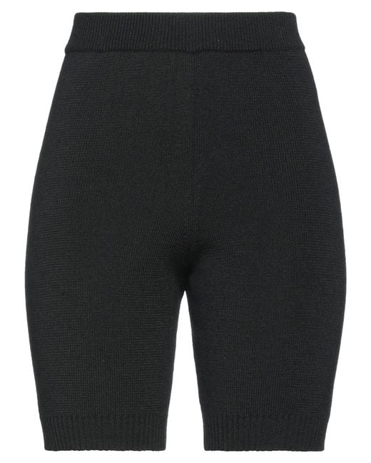Magda Butrym Blue Shorts & Bermuda Shorts Wool, Silk, Cashmere