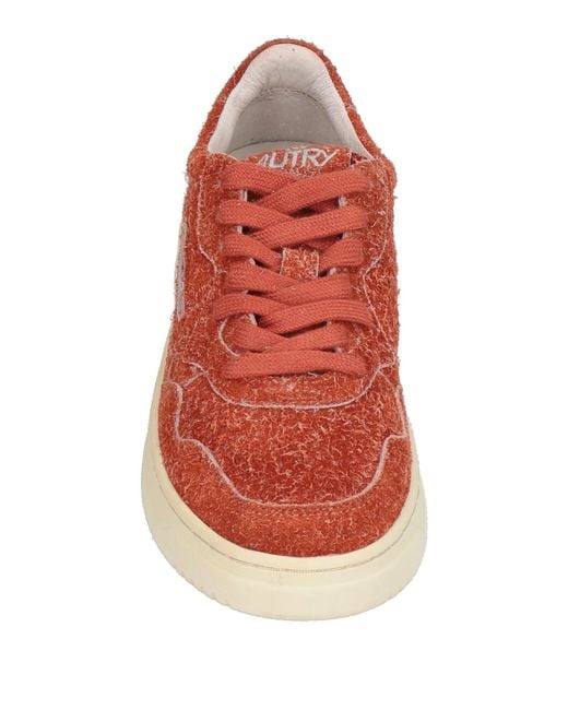 Autry Multicolor Rust Sneakers Leather