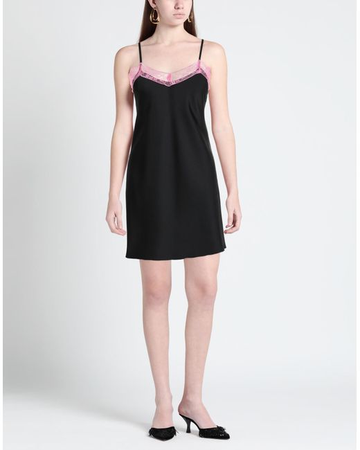 Berna Black Short Dress