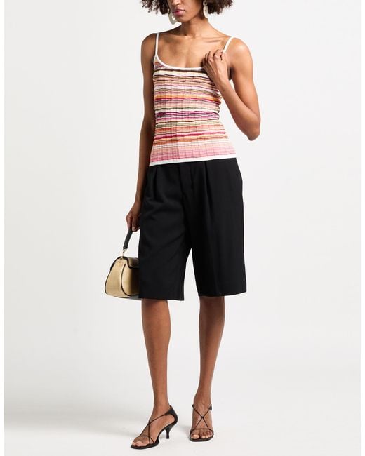 Top Missoni de color Pink