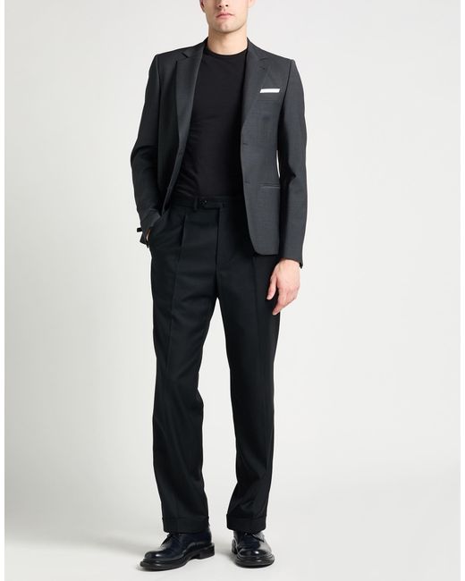 Daniele Alessandrini Black Blazer for men