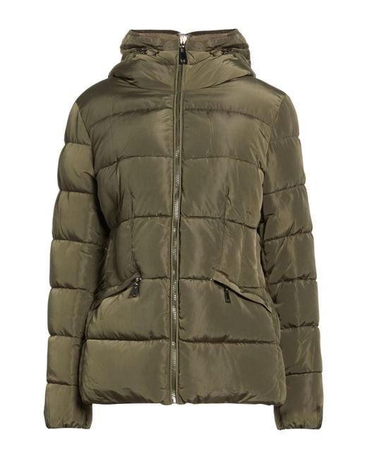 Historic Green Puffer Polyester