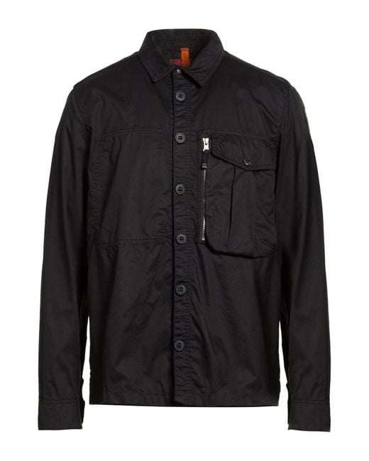 Parajumpers Black Jacket Cotton for men