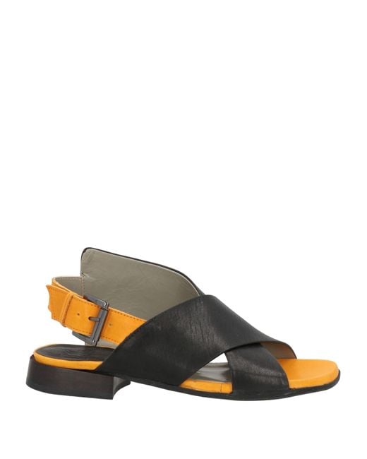 Ixos Black Sandals