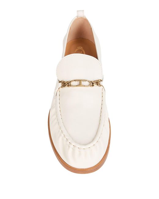 Tod's White Mokassin