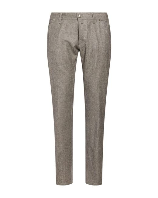 Jacob Cohen Gray Pants Virgin Wool for men
