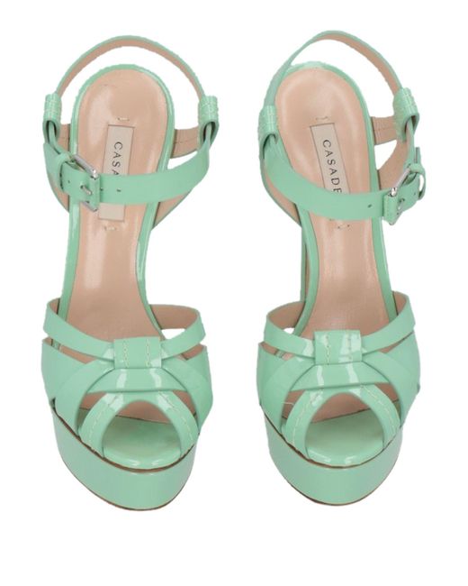Casadei Green Sandals