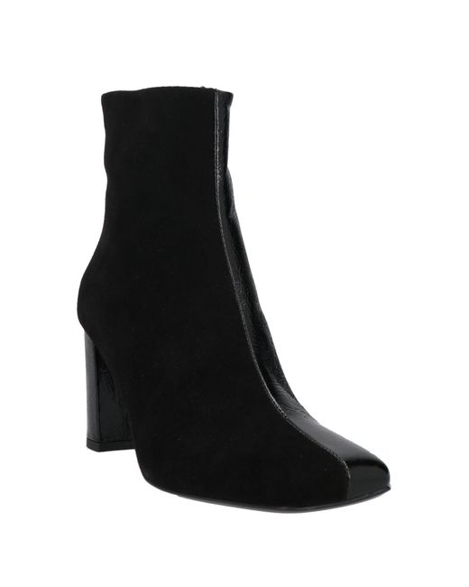 Caractere Black Ankle Boots