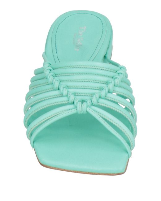 The Seller Green Sandals