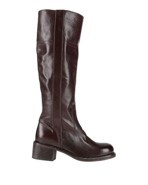 Moma Brown Boot Calfskin
