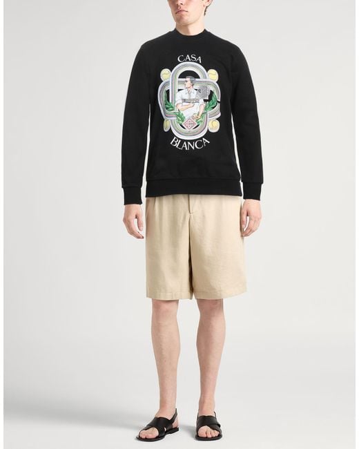 Casablanca Black Sweatshirt for men