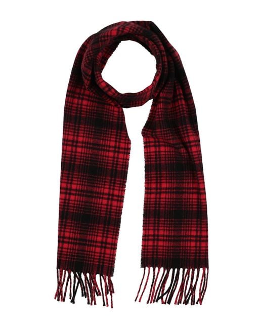 Woolrich Red Scarf for men