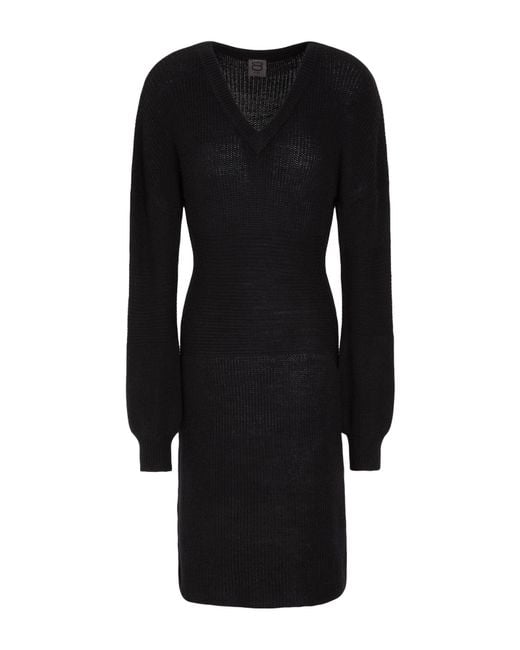 8 by YOOX Black Mini Dress