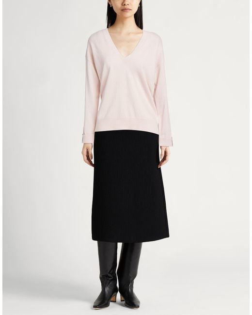 Anna Molinari Pink Sweater Wool, Cashmere
