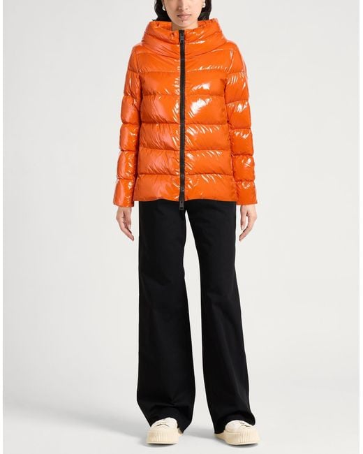Herno Orange Puffers