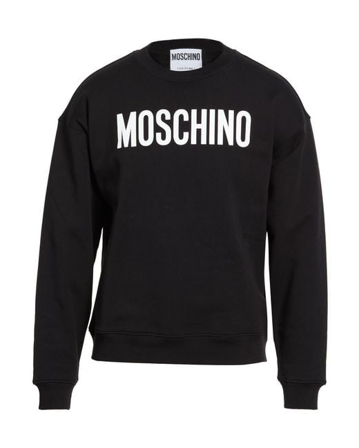 Moschino Black Sweatshirts for men