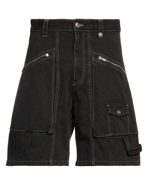 Isabel Marant Black Denim Shorts for men