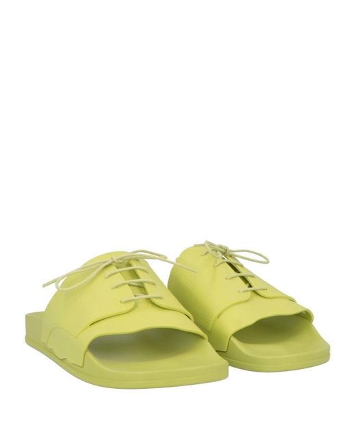 Maison Margiela Yellow Sandals Rubber for men