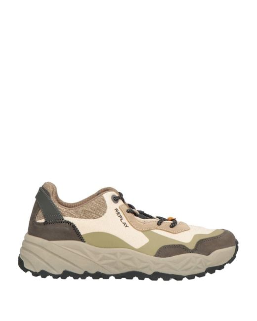 Replay Natural Trainers for men