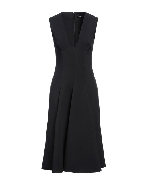 Versace Black Midi-Kleid