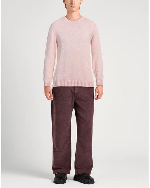 Fedeli Pink Sweater for men