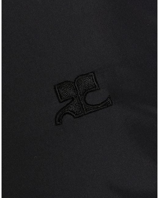 Courreges Black Vest Polyester