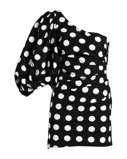 Pinko Black Mini Dress Polyester