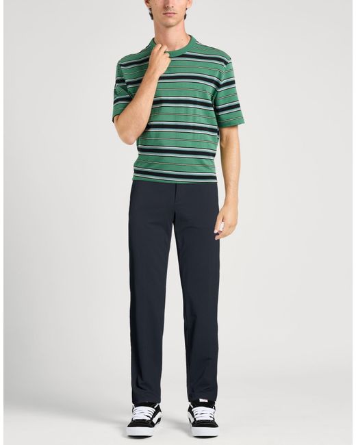 Paoloni Blue Pants Polyamide, Elastane for men